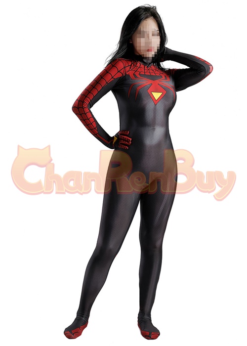 Spider-Woman Costume Cosplay Bodysuit for Adult Kid