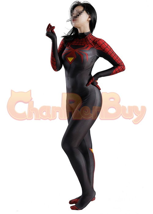 Spider-Woman Costume Cosplay Bodysuit for Adult Kid