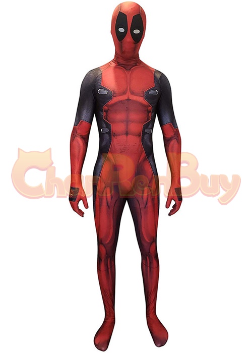 DEADPOOL Wade Winston Wilson Costume Cosplay Bodysuit for Men Kid