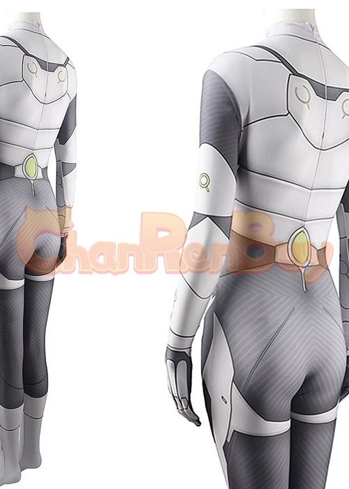OW Genji Girl Costume Cosplay Bodysuit Ver.2 for Women Kid