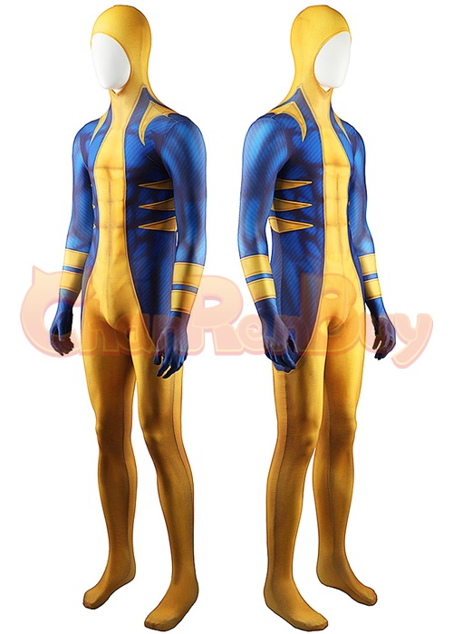 X-Men Wolverine Costume Cosplay Bodysuit for Adult Kid Ver.2