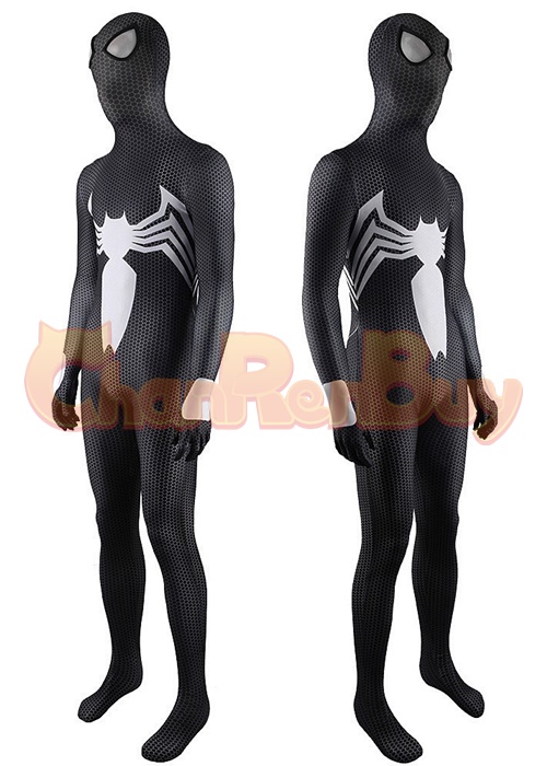 Symbiote Spiderman Costume Cosplay Venom: Let There Be Carnage Bodysuit for Adult Kid