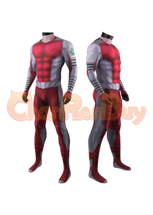 Titans Season 4 Costume Cosplay Beast Boy Bodysuit for Adult Kid