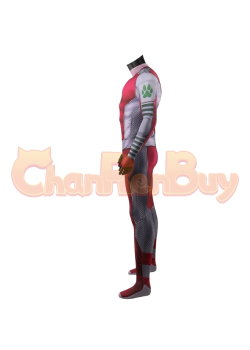 Titans Season 4 Costume Cosplay Beast Boy Bodysuit for Adult Kid