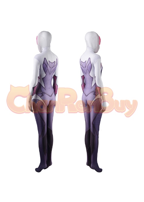 Spider-Gwen Costume Cosplay Gwen Bodysuit for Adult Kid