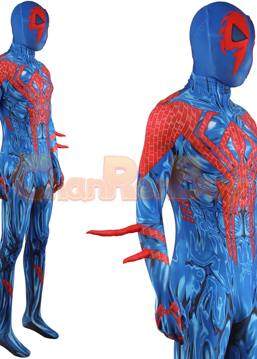 Spider-Man 2099 Costume Cosplay Bodysuit for Adult Kid Ver. 5