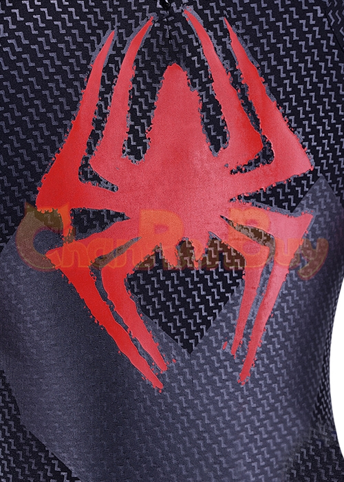 Spider-Man: Across the Spider-Verse Miles Morales Costume Cosplay Bodysuit for Adult Kid Ver.5