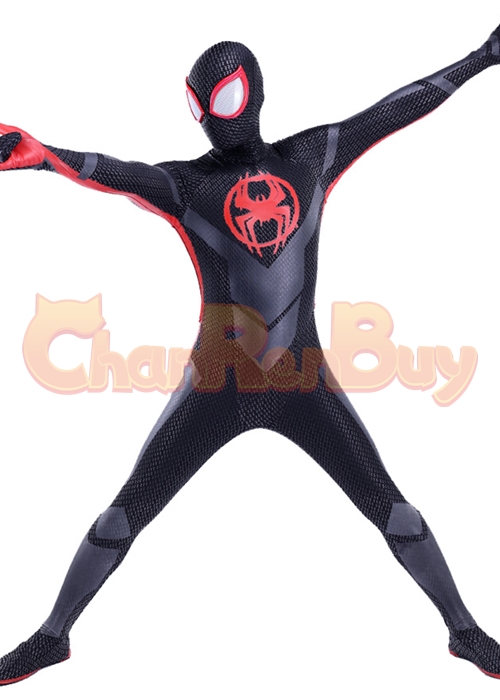 Spider-Man: Across the Spider-Verse Miles Morales Costume Cosplay Bodysuit for Adult Kid Ver.5