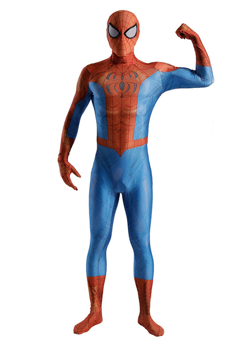 Ultimate Spider-Man Costume Cosplay Miles Morales Bodysuit for Adult Kid