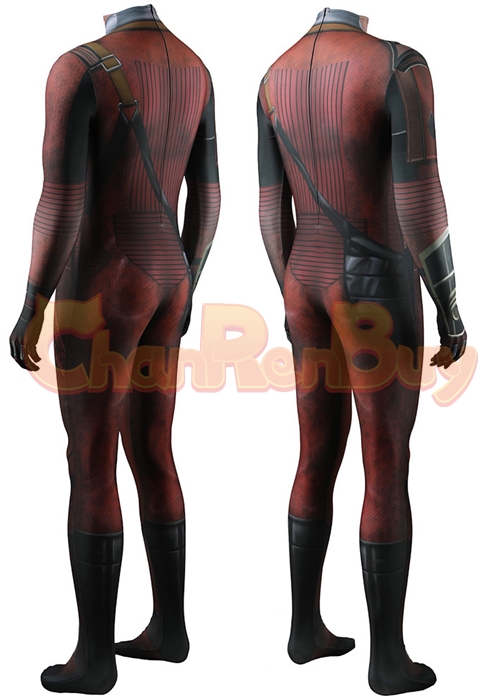 Guardians of the Galaxy Vol. 3 Kraglin Costume Cosplay Bodysuit for Adult Kid