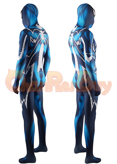 Spider-Man Venom Symbiote Spiderman Costume Cosplay Bodysuit Ver. 6 for Adult Kid