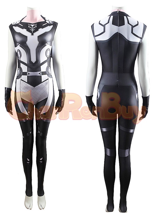 Thor Love and Thunder Costume Valkyrie Bodysuit Ver. 5 For Adult Kid
