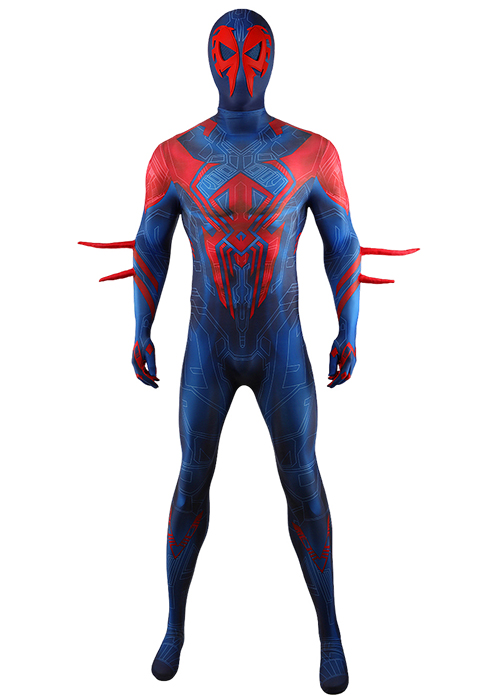 Spider-Man 2099 Costume Cosplay Bodysuit for Adult Kid Ver. 6