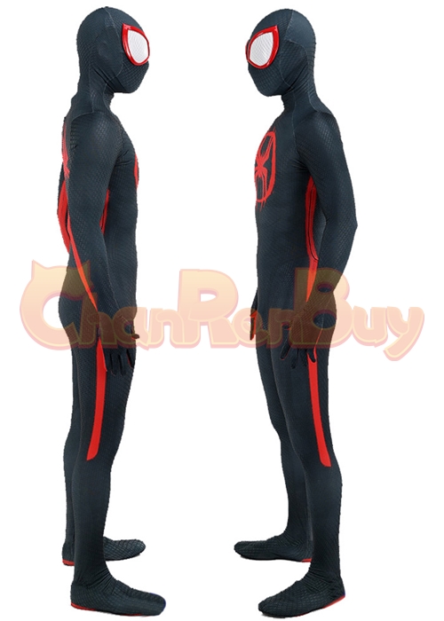 Spider-Man: Across the Spider-Verse Miles Morales Costume Cosplay Bodysuit for Adult Kid