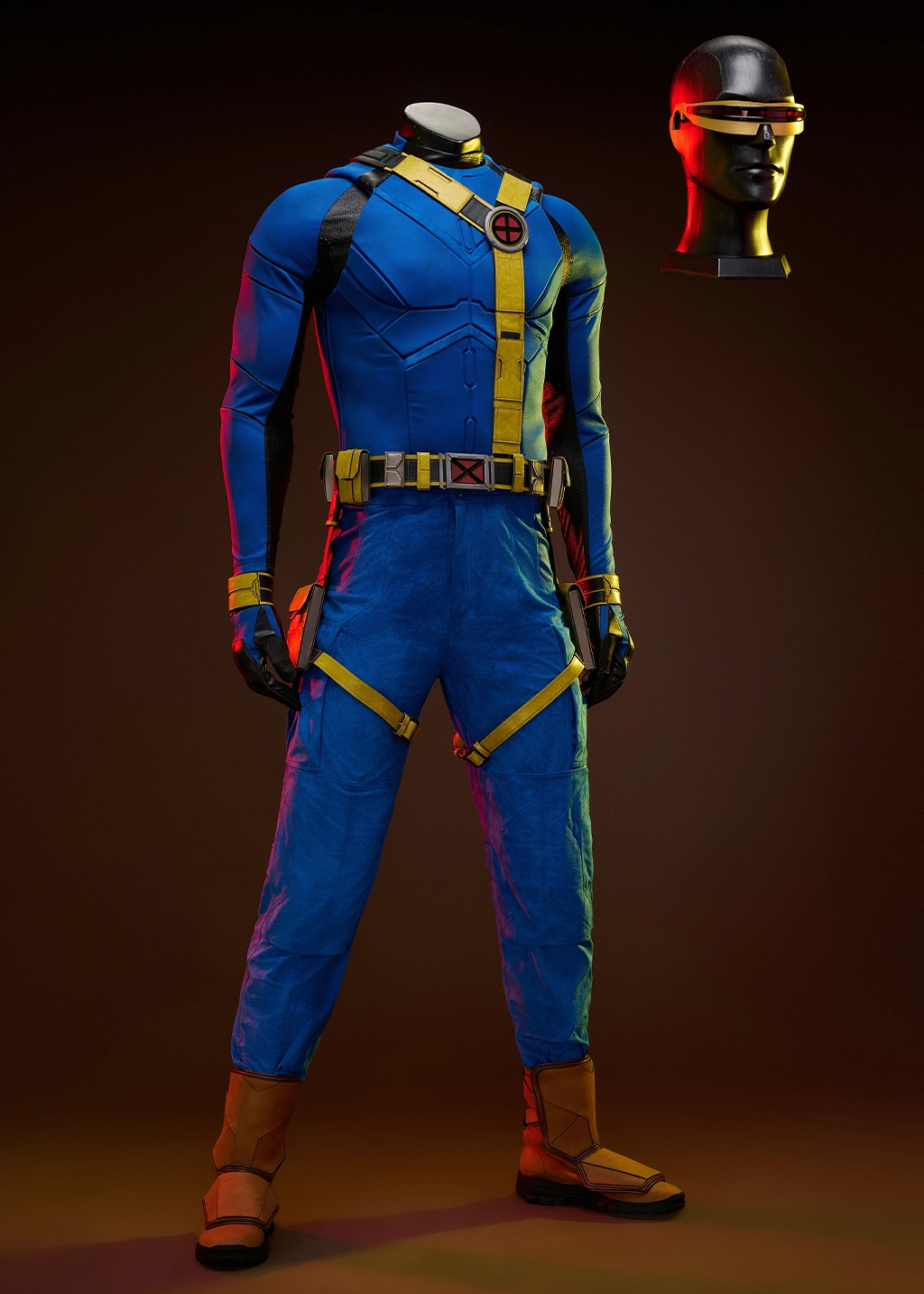 Cyclops Costume Avengers: Doomsday Suit Cosplay Top Level