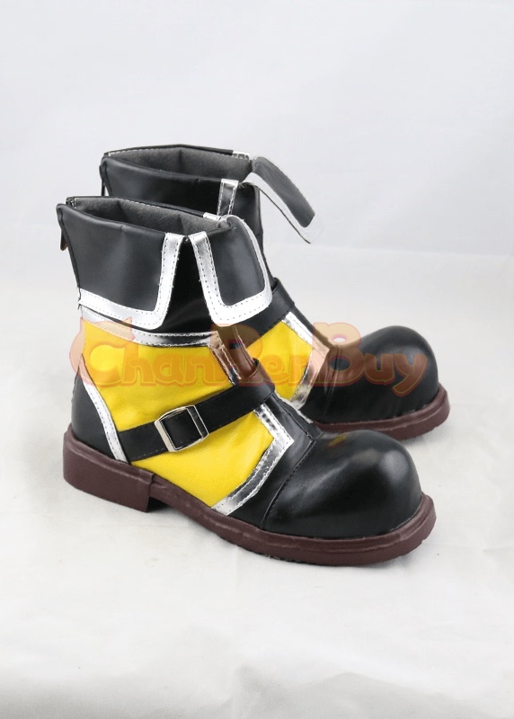 Sora Shoes Kingdom Hearts Yellow Boots Cosplay