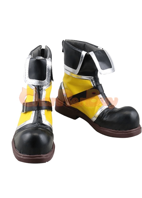 Sora Shoes Kingdom Hearts Yellow Boots Cosplay