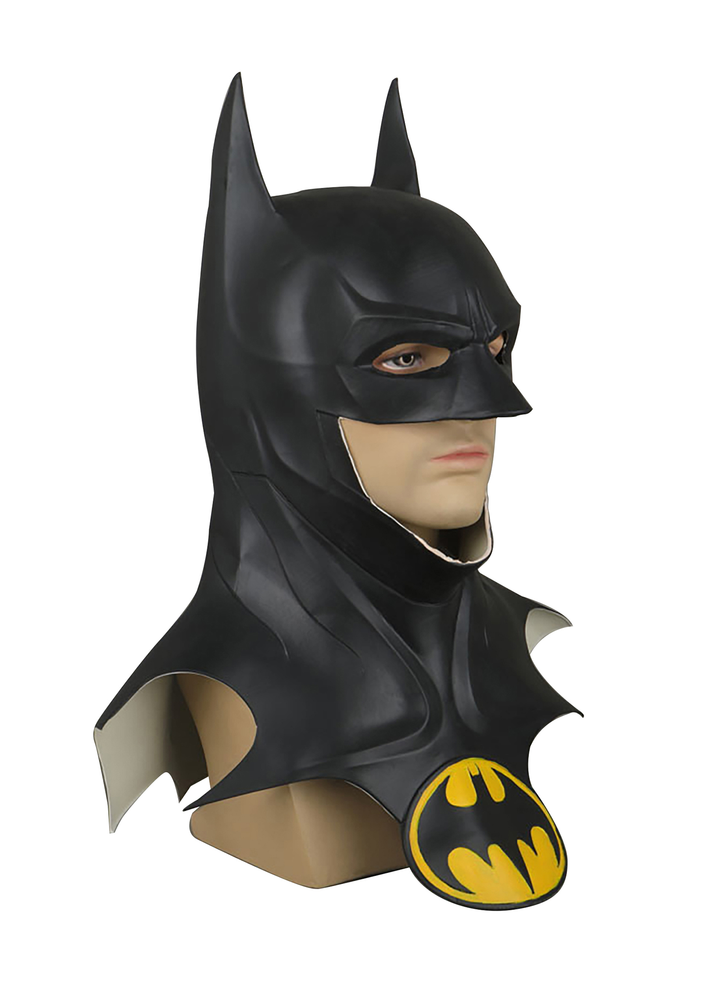 Bruce Wayne Mask Bat Style Man Cosplay Headgear