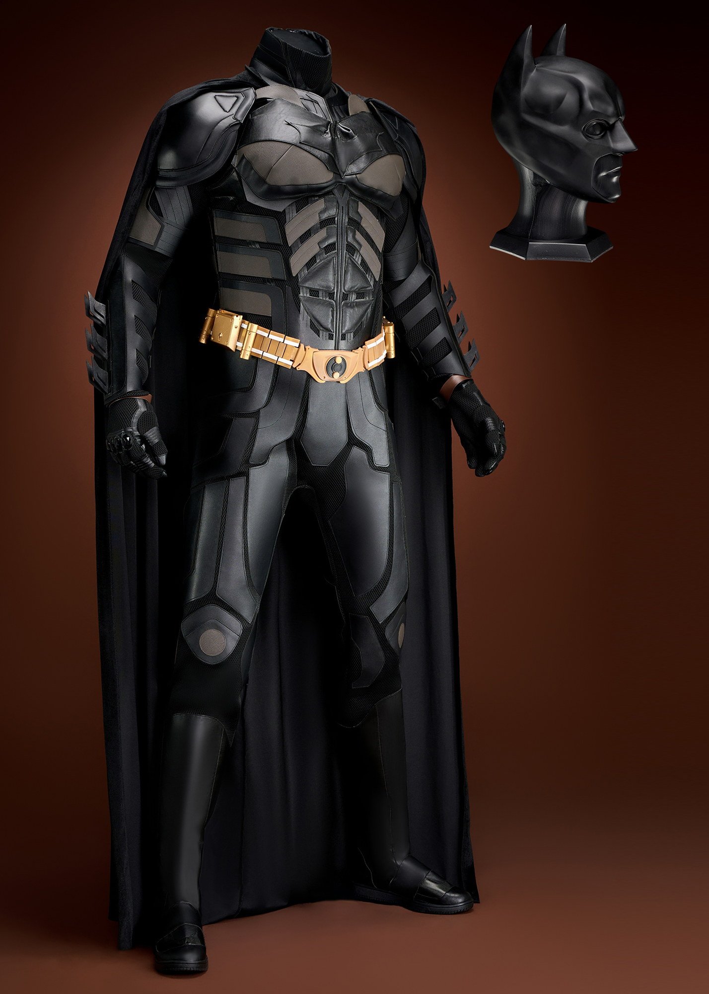 Superhero Costume Bat Style Man Suit Cosplay Mask