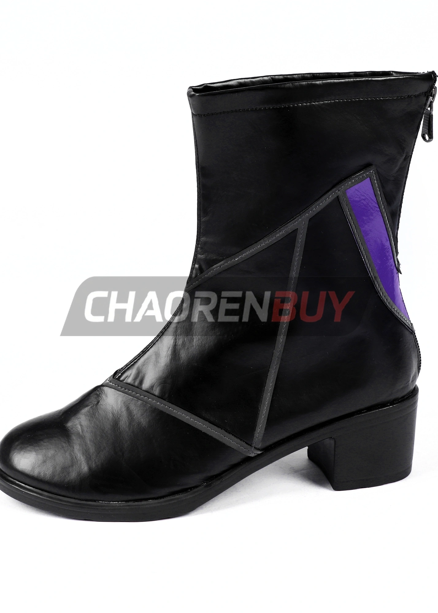 Black Color Cat Shoes Women Game Rivals Felicia Hardy Boots Cosplay