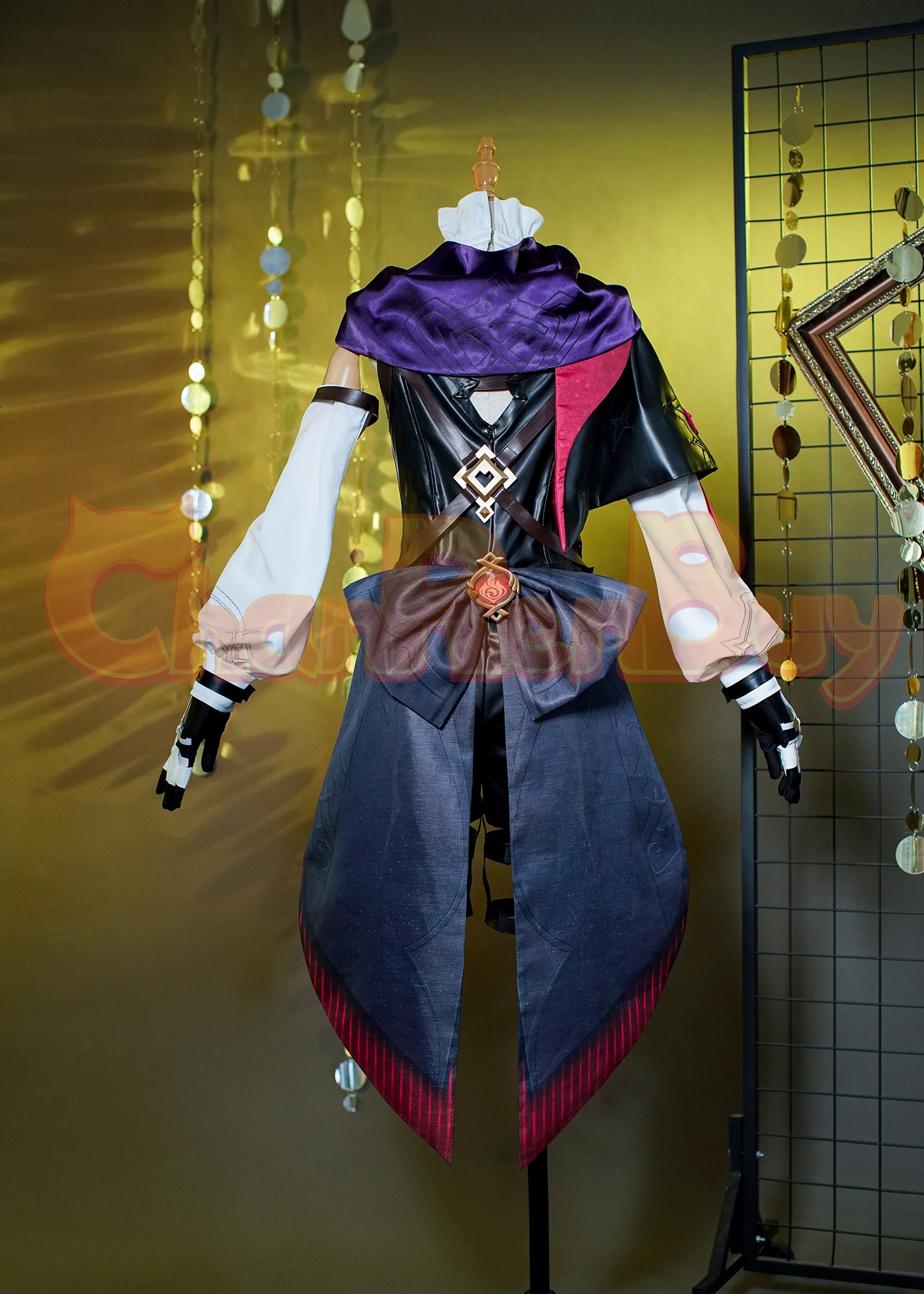 Genshin Impact Lyney Costume Cosplay Suit Ver.1