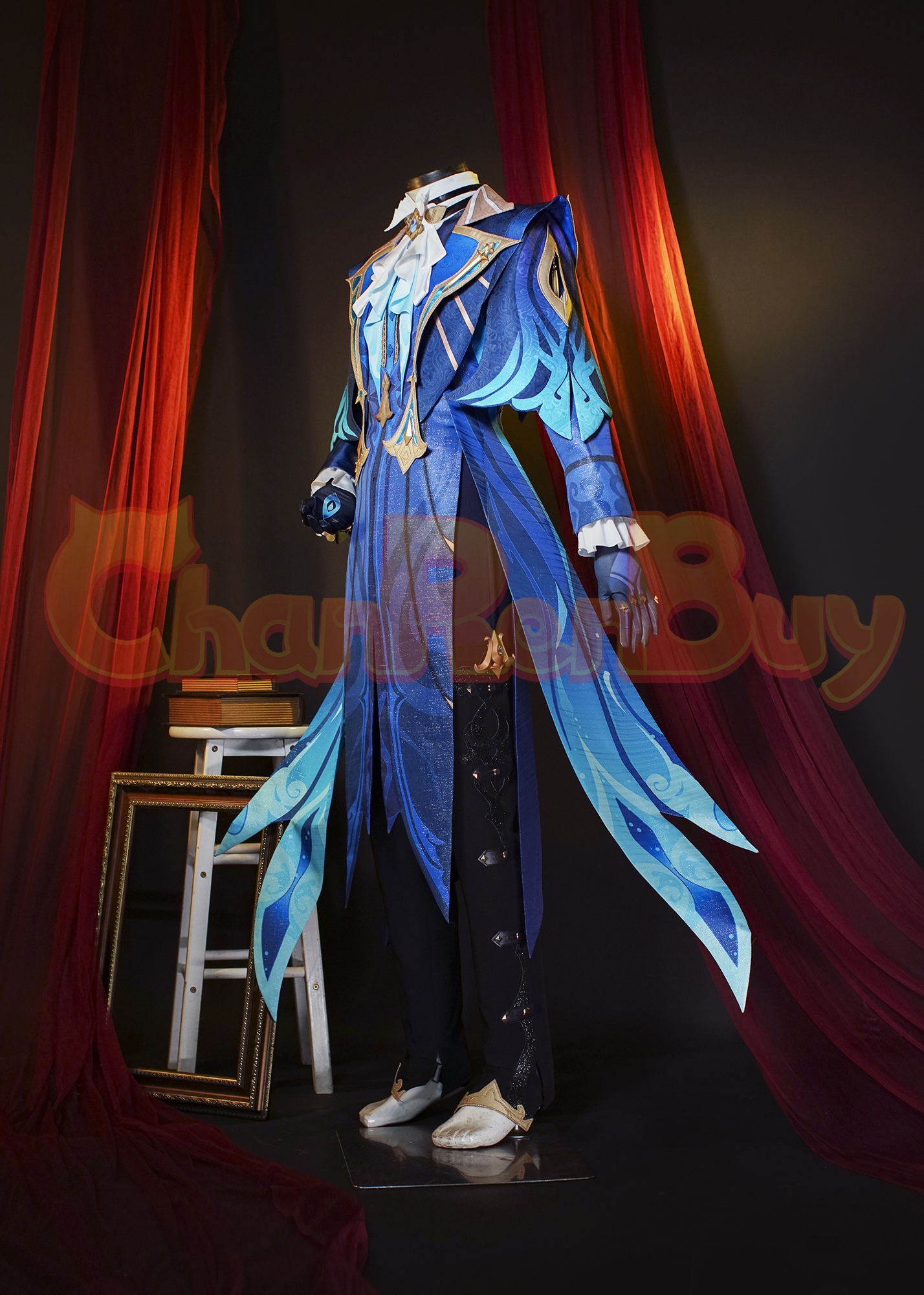 Genshin Impact Neuvillette Costume Cosplay Suit