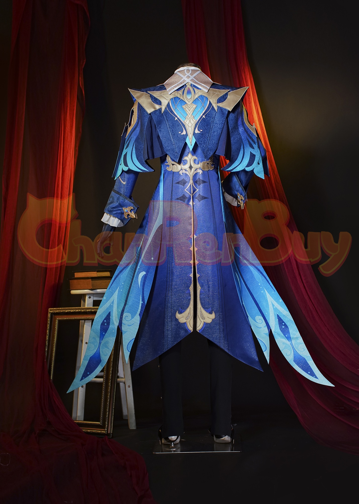 Genshin Impact Neuvillette Costume Cosplay Suit