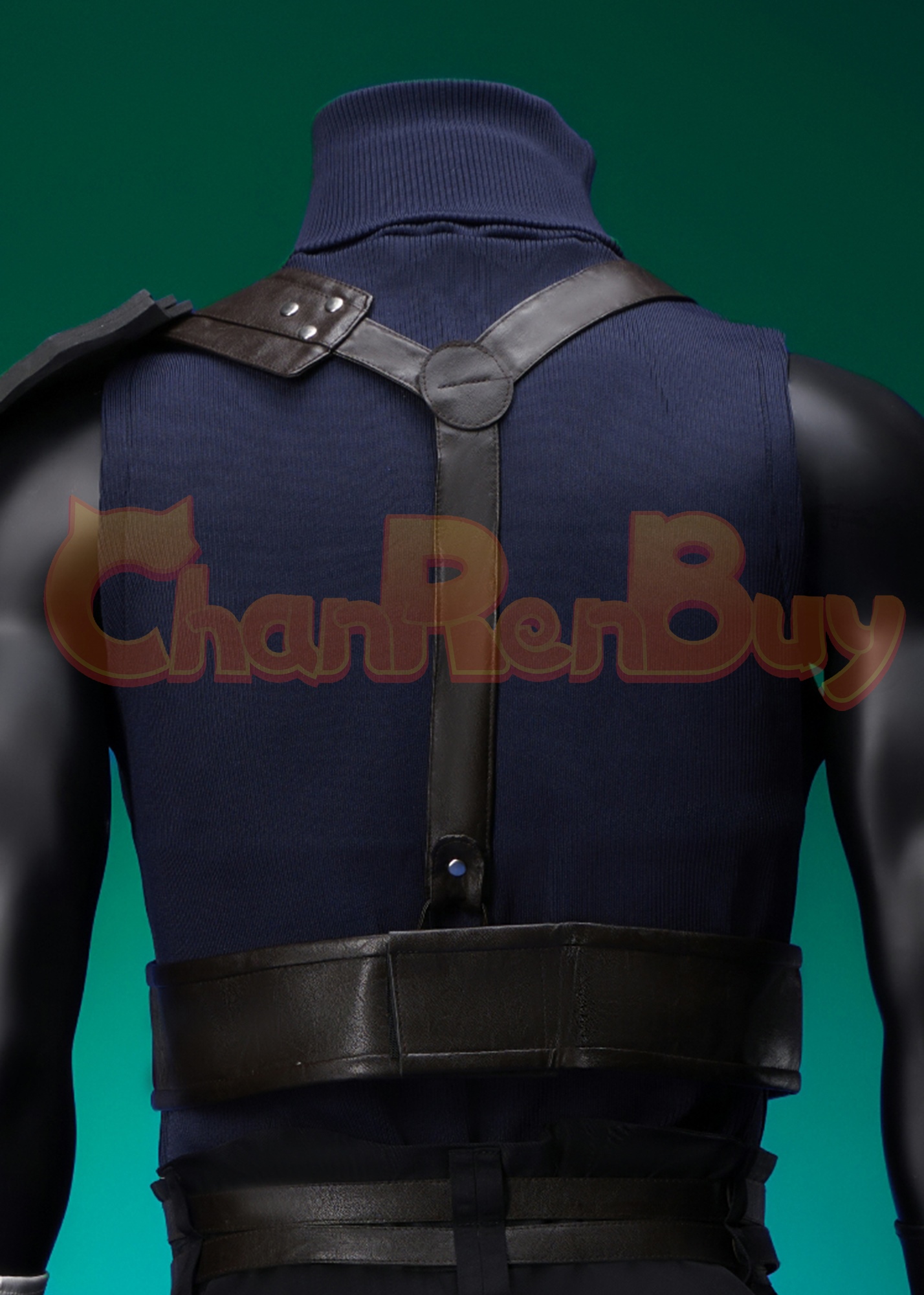 Cloud Strife Costume Final Fantasy VII Remake Suit Boots Cosplay