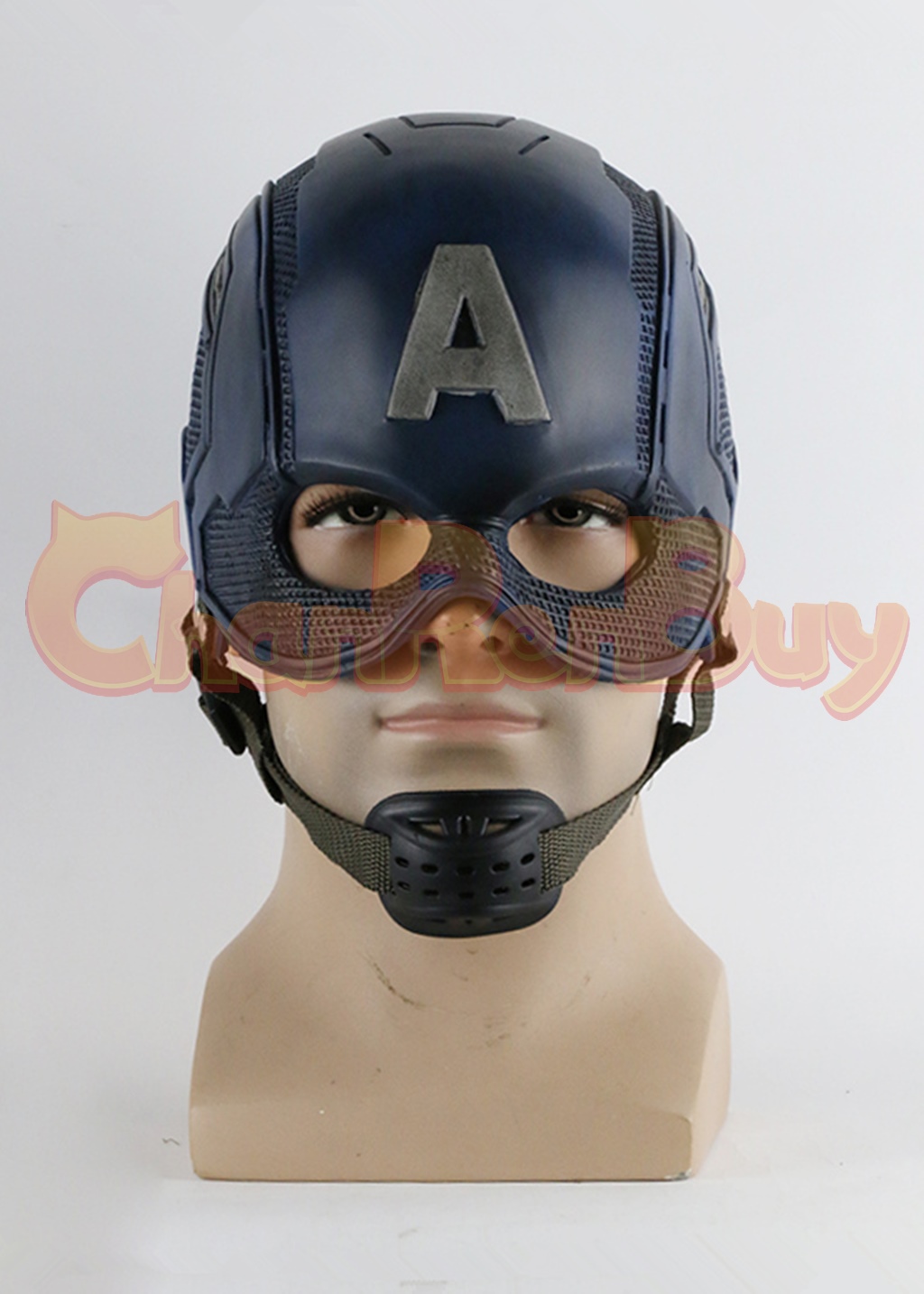 Captain America Mask Steven Rogers Helmet Cosplay Prop-Chaorenbuy