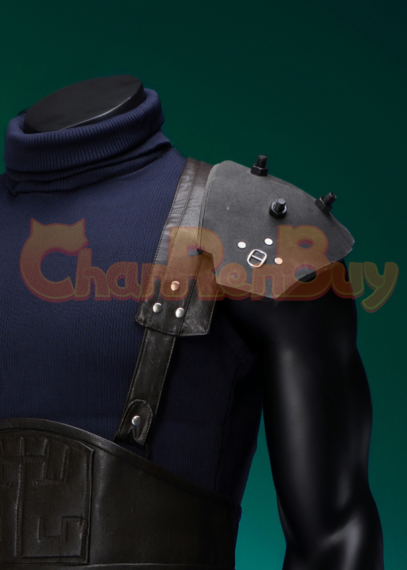 Cloud Strife Costume Final Fantasy VII Remake Suit Boots Cosplay