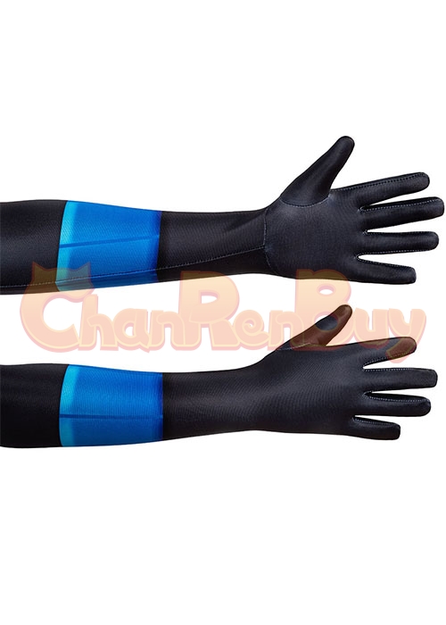 Nightwing Costume Bodysuit Cosplay Suit for Kids