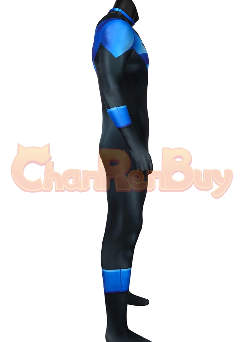 Nightwing Costume Bodysuit Cosplay Suit for Adult Size