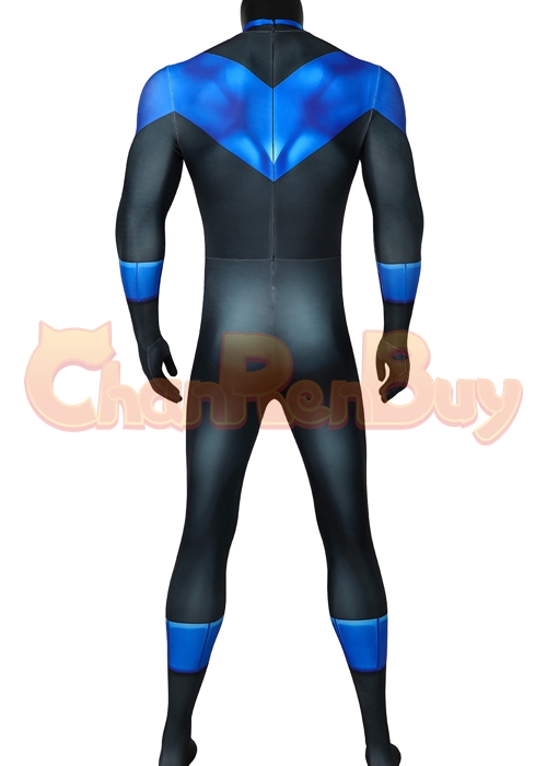 Nightwing Costume Bodysuit Cosplay Suit for Adult Size