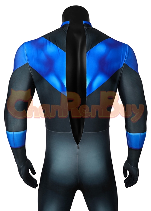 Nightwing Costume Bodysuit Cosplay Suit for Adult Size
