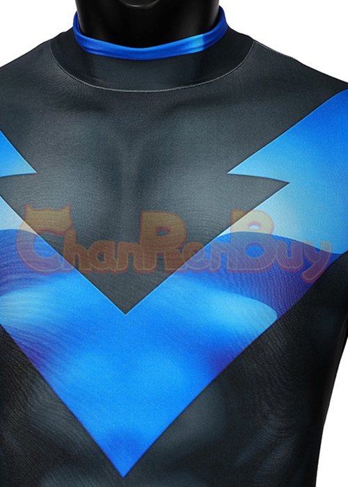 Nightwing Costume Bodysuit Cosplay Suit for Adult Size
