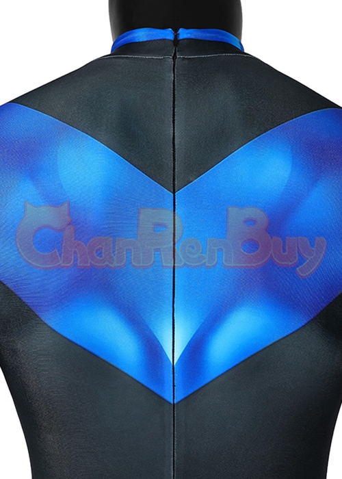 Nightwing Costume Bodysuit Cosplay Suit for Adult Size