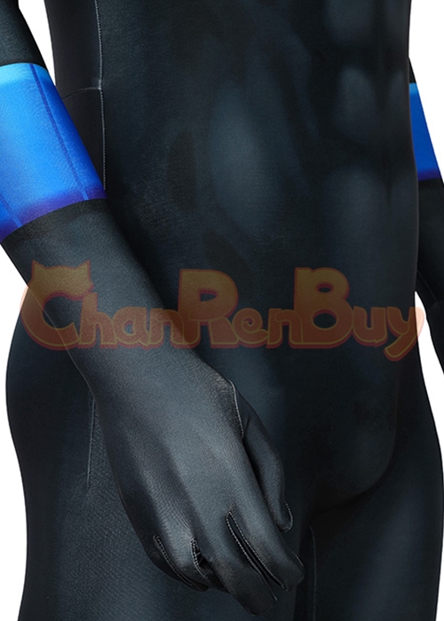 Nightwing Costume Bodysuit Cosplay Suit for Adult Size