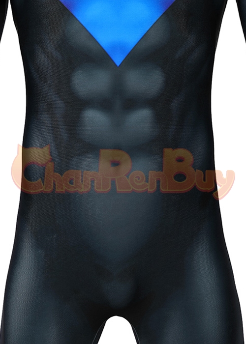 Nightwing Costume Bodysuit Cosplay Suit for Adult Size