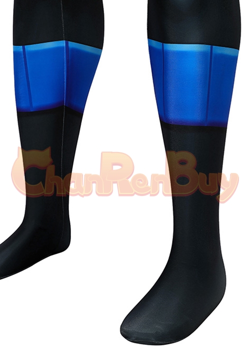 Nightwing Costume Bodysuit Cosplay Suit for Adult Size