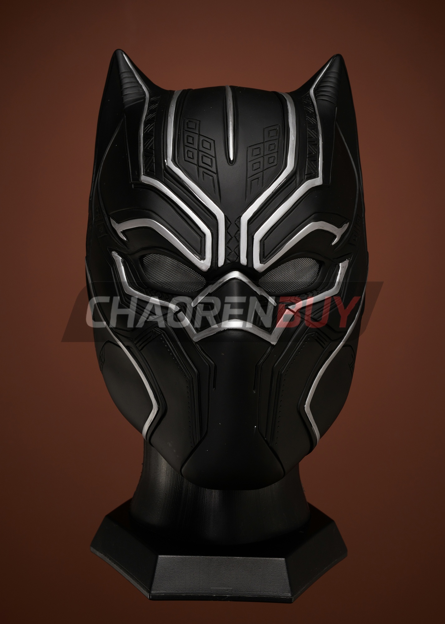 Black Panther Mask T'Challa Cosplay Headgear Top Level