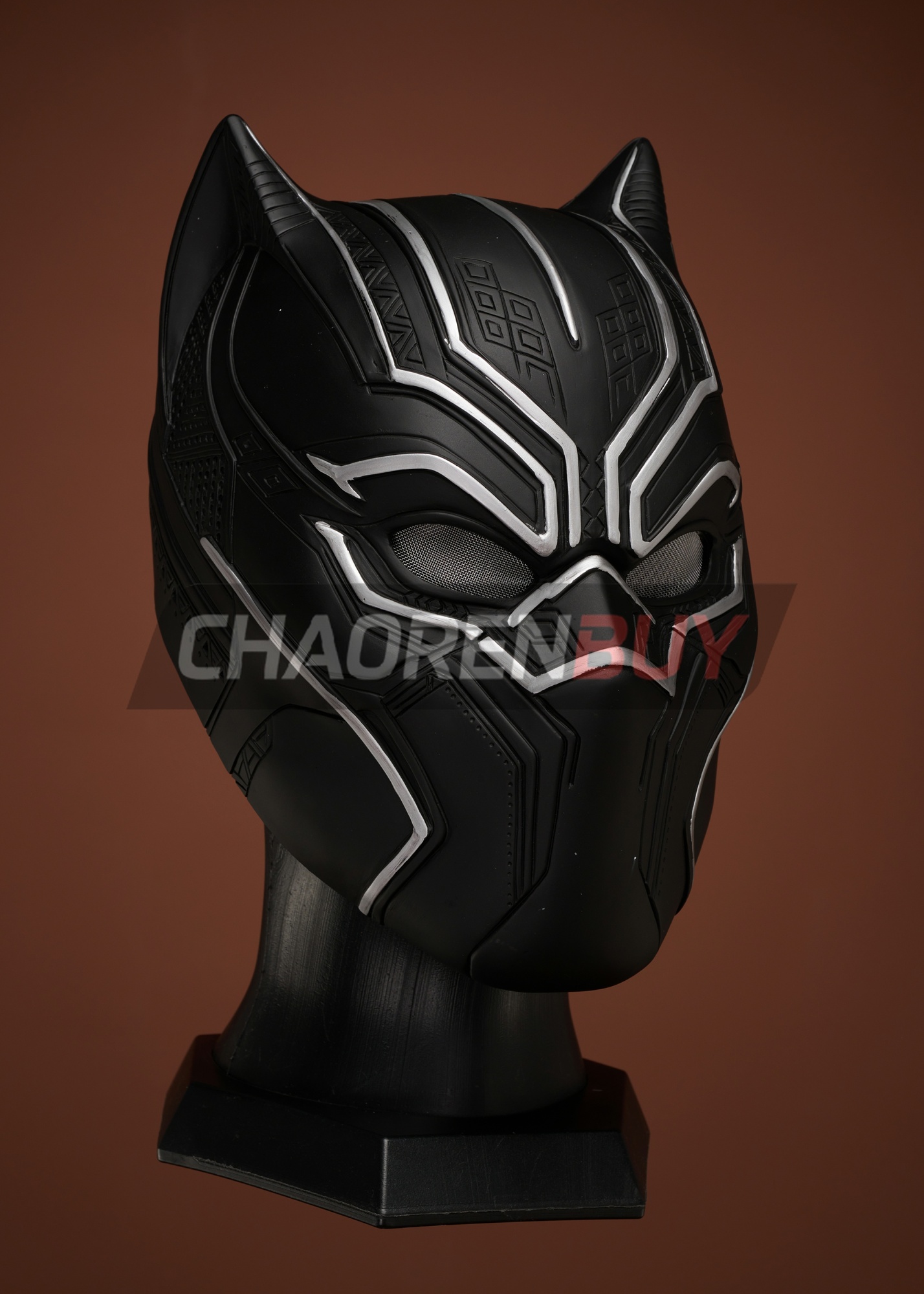 Black Panther Mask T'Challa Cosplay Headgear Top Level