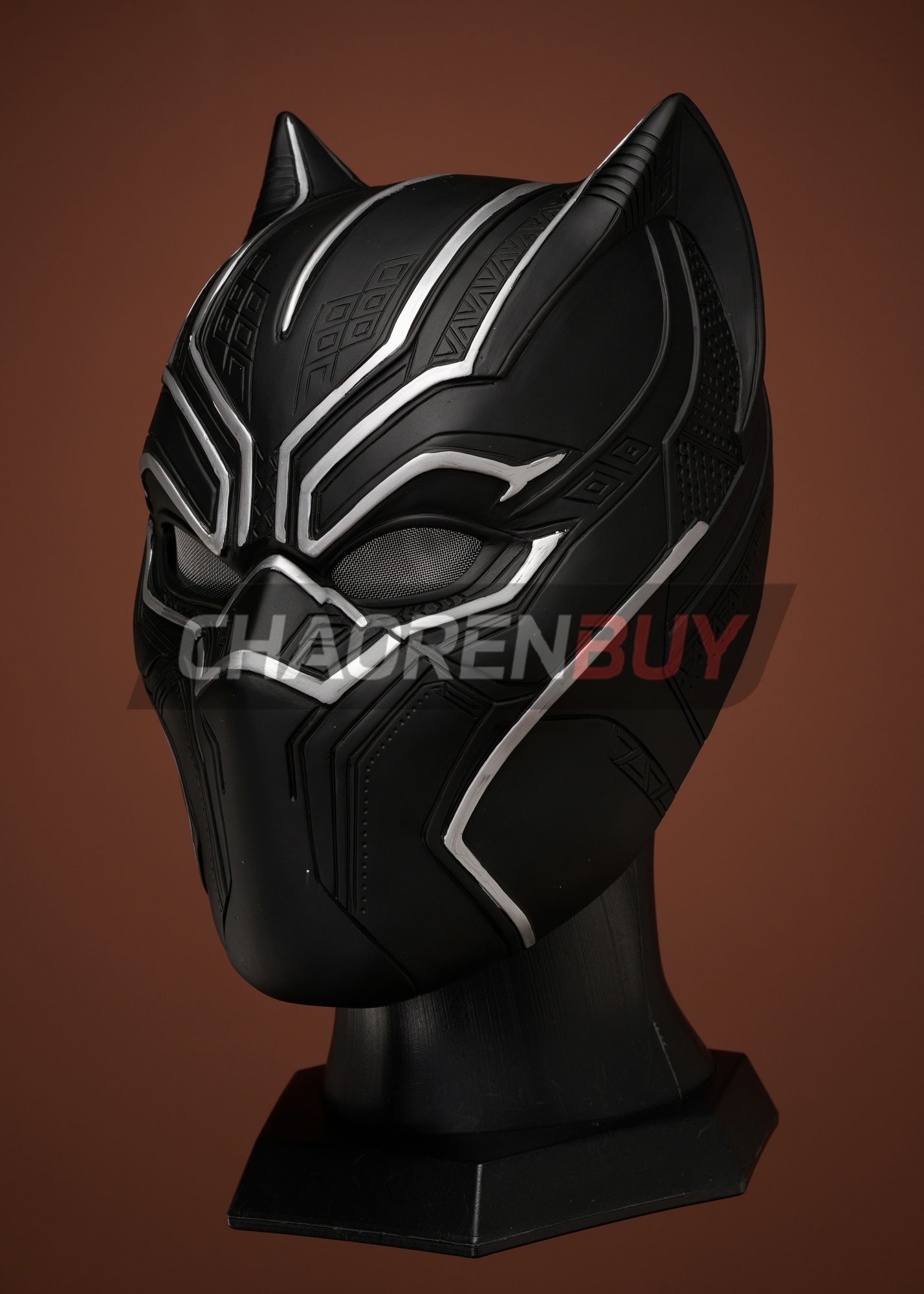 Black Panther Mask T'Challa Cosplay Headgear Top Level