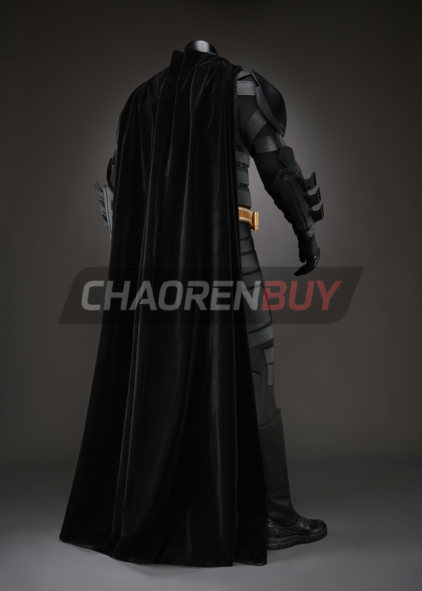 Superhero Bat Style Man Costume Bruce Wayne Suit Cosplay Top Level