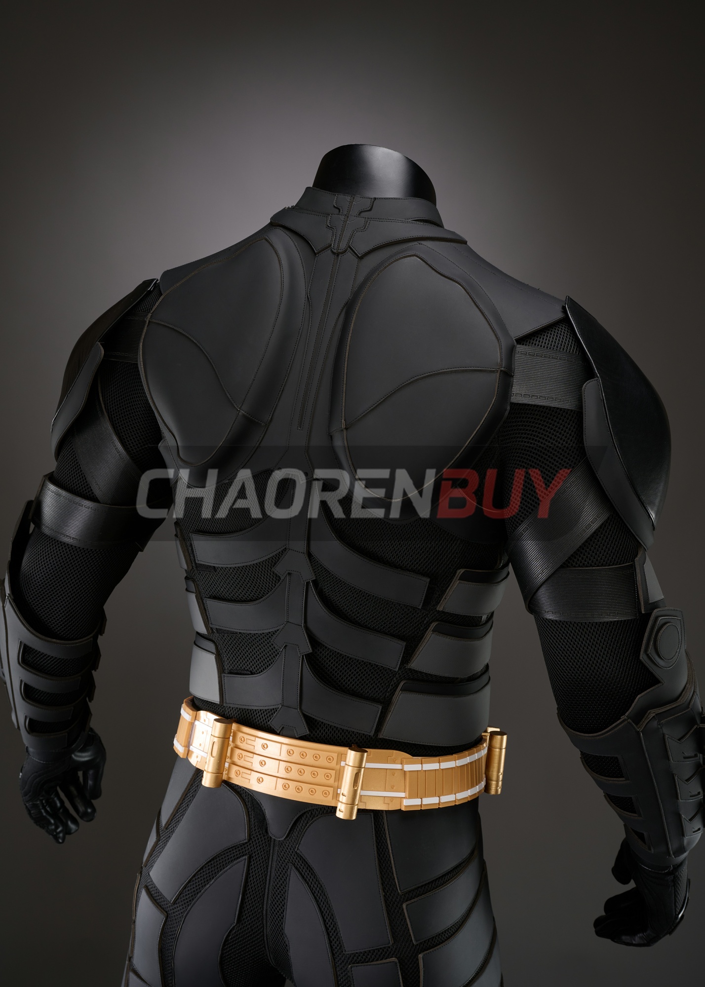 Superhero Bat Style Man Costume Bruce Wayne Suit Cosplay Top Level