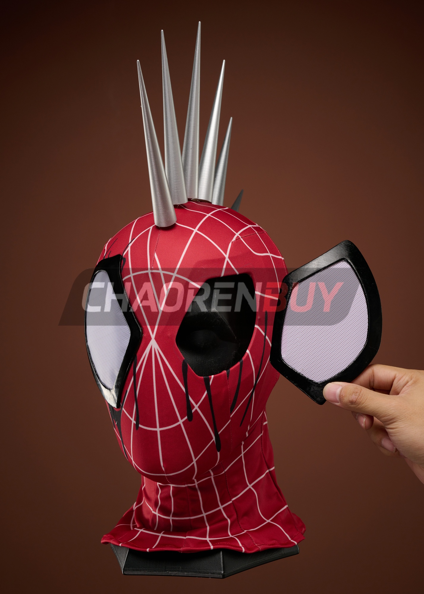 Spider-Punk Mask Spider-Man: Into the Spider-Verse Cosplay Headgear Upgrade Ver.2