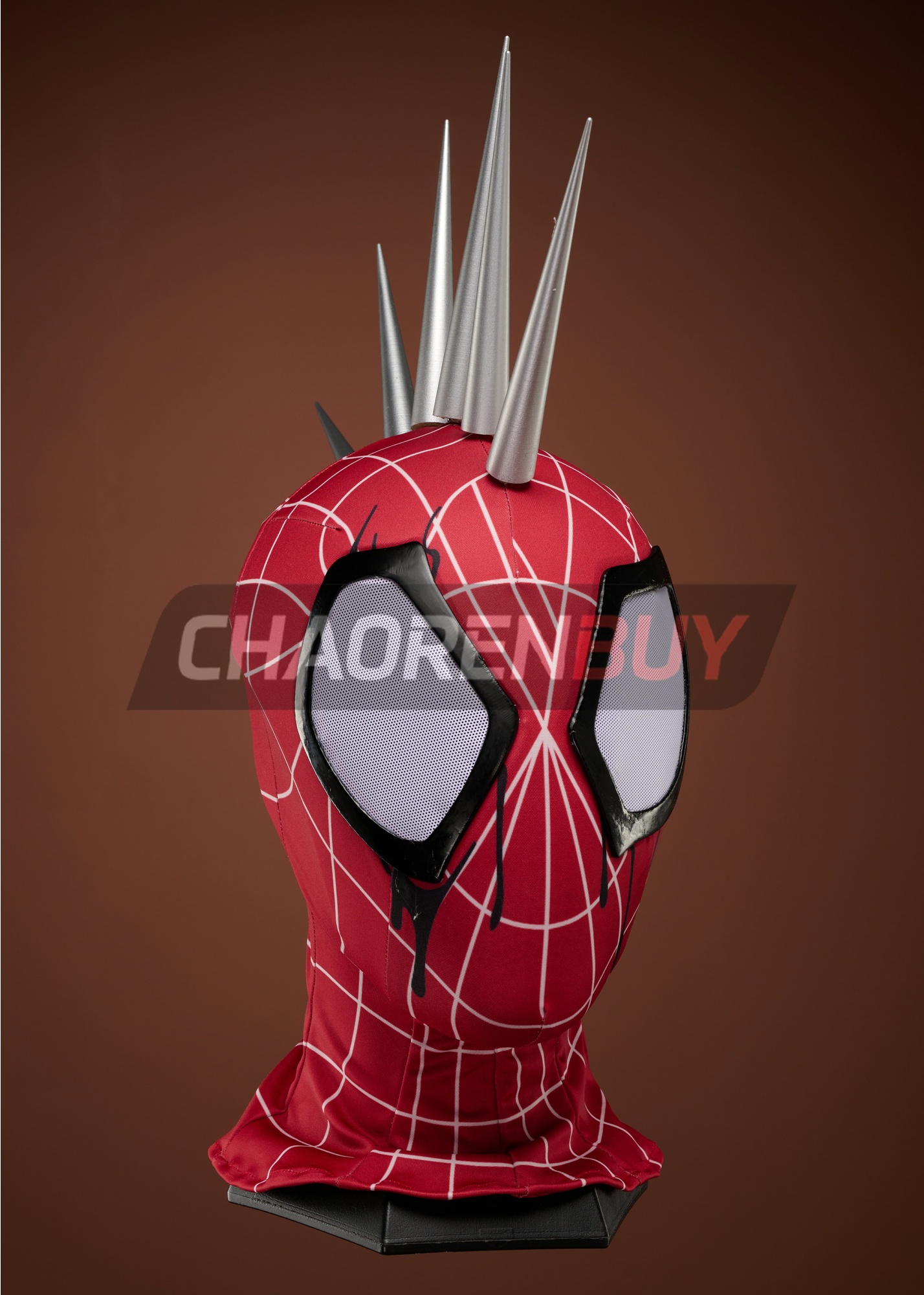 Spider-Punk Mask Spider-Man: Into the Spider-Verse Cosplay Headgear Upgrade Ver.2