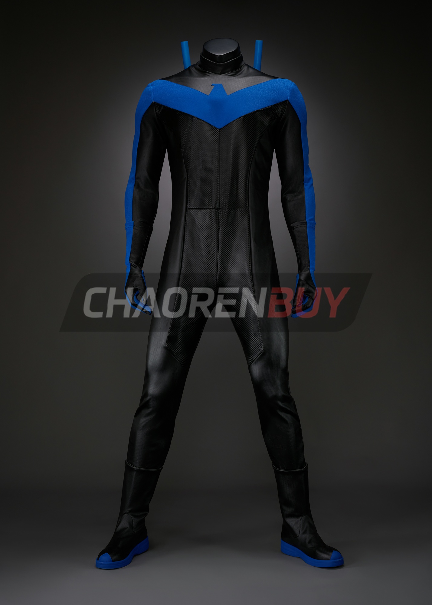 Nightwing Costume Suit Dick Grayson Cosplay Ver.2