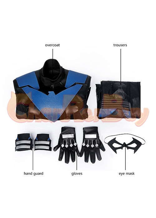 Nightwing Costume Gotham Knight Suit Cosplay