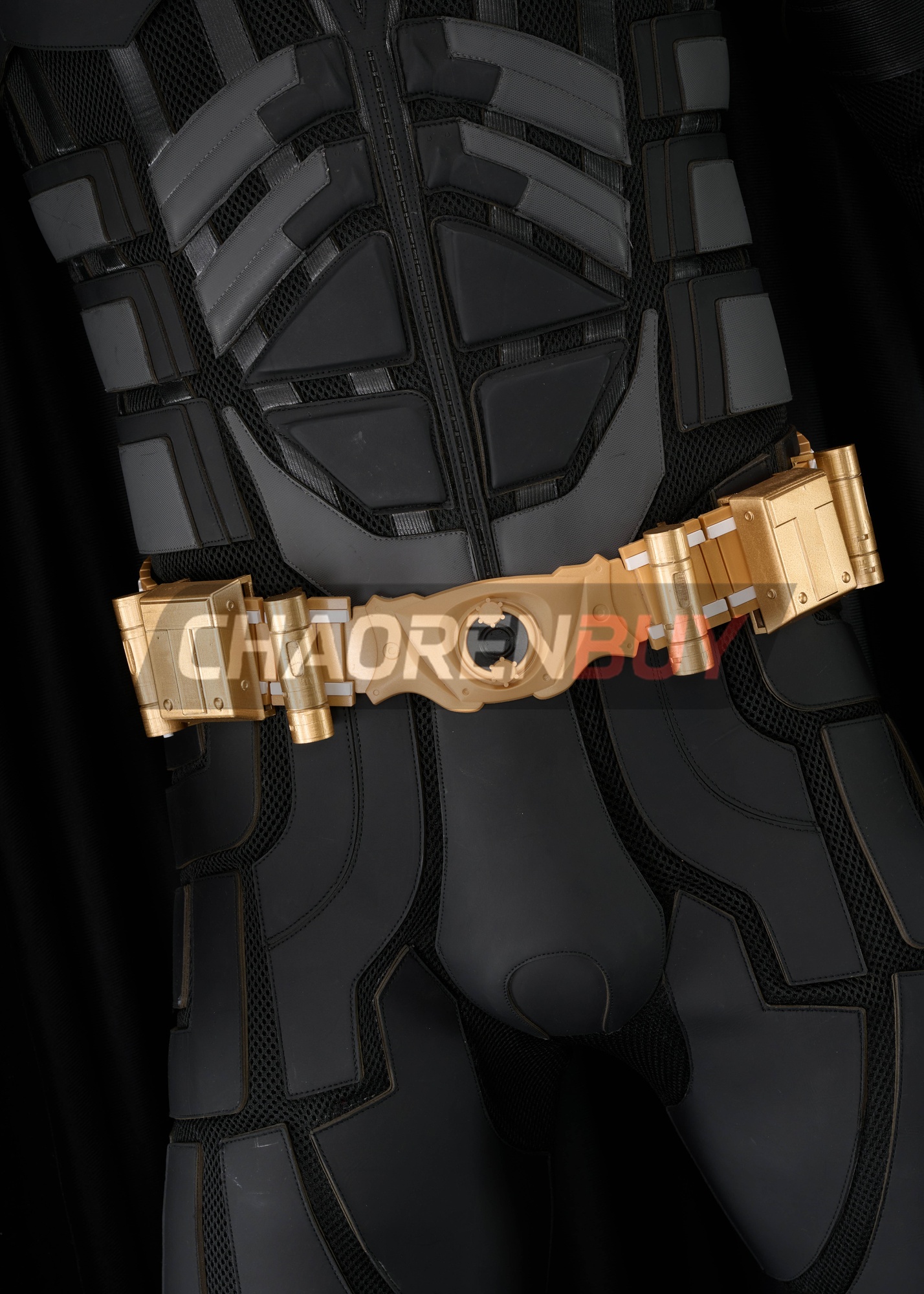 Superhero Bat Style Man Costume Bruce Wayne Suit Cosplay Top Level