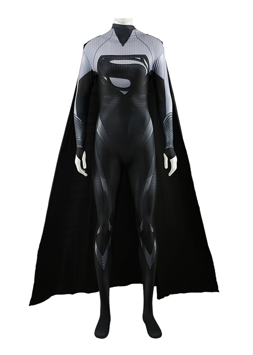 Supergirl Costume Cosplay The Flash Bodysuit for Adult Kid